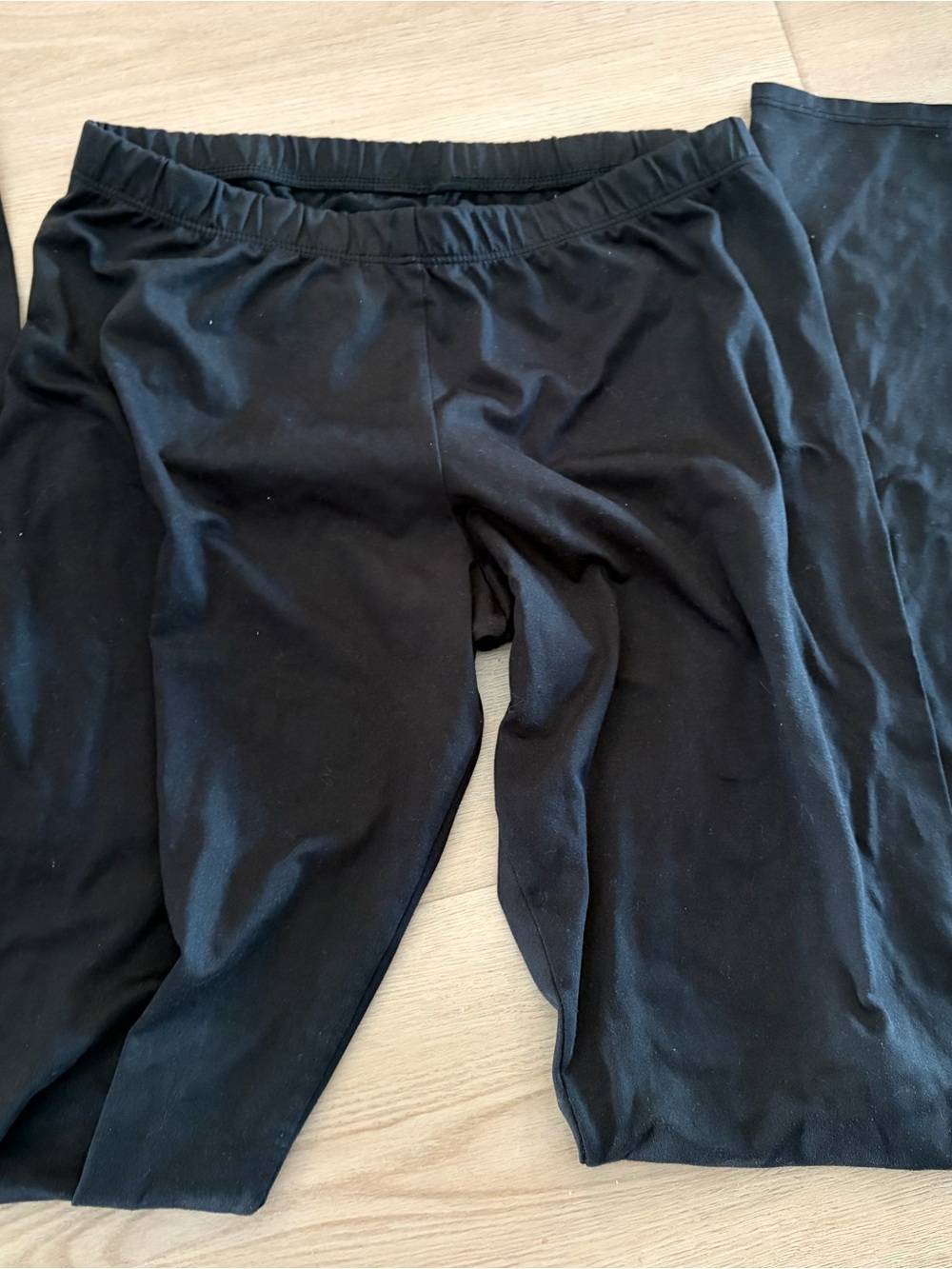 Cuddl Duds Black Cozy Stretch Leggings